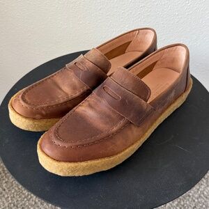Astorflex Italian Leather Cupsole Penny Loafers
